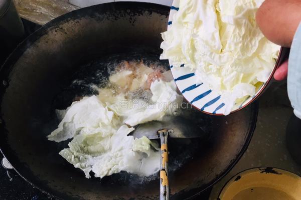 海米白菜豆腐汤的做法图解5