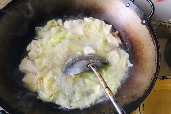 海米白菜豆腐汤的做法图解8