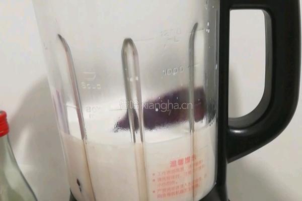 紫薯啵啵奶昔的做法图解5