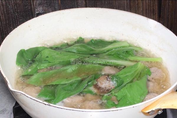 牛肉丸子汤的做法图解8