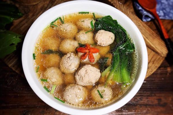 牛肉丸子汤的做法图解12