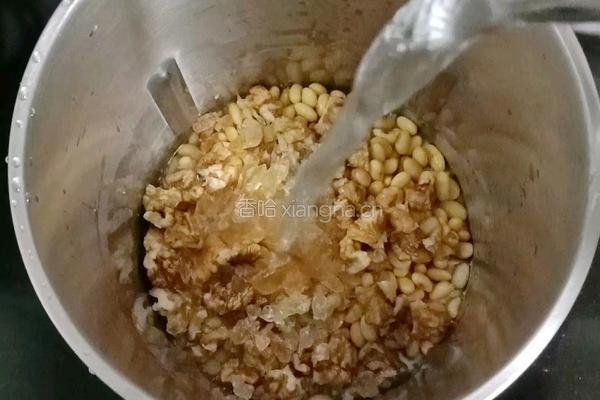 核桃豆浆的做法图解8