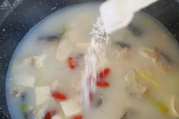 石斑鱼豆腐汤的做法图解9