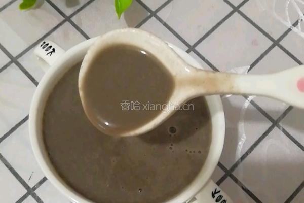 黑芝麻糊的做法图解6