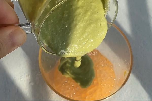 椰香抹茶酸奶杯的做法图解8