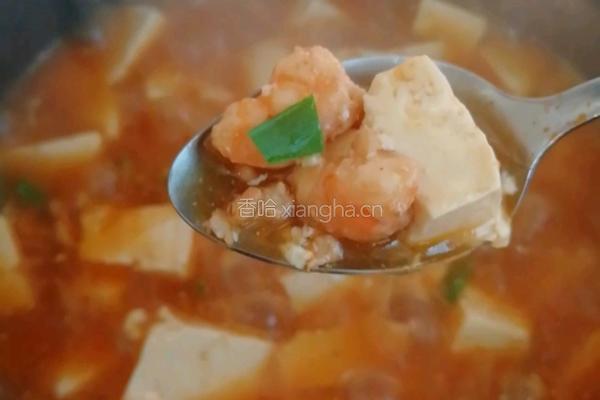 肉末虾仁豆腐的做法图解12