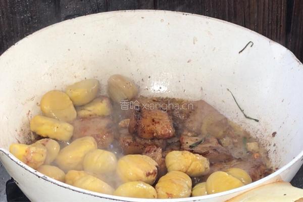 板栗烧肉的做法图解10