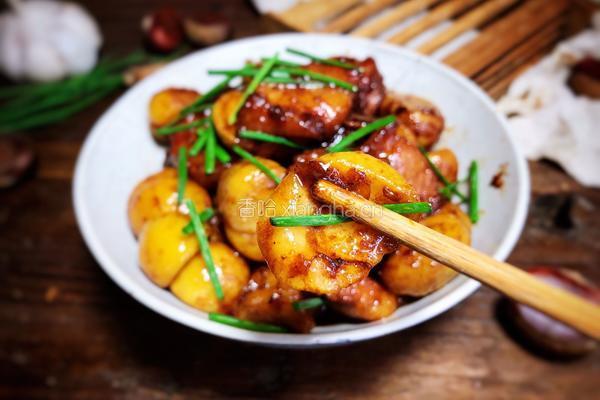 板栗烧肉的做法图解14