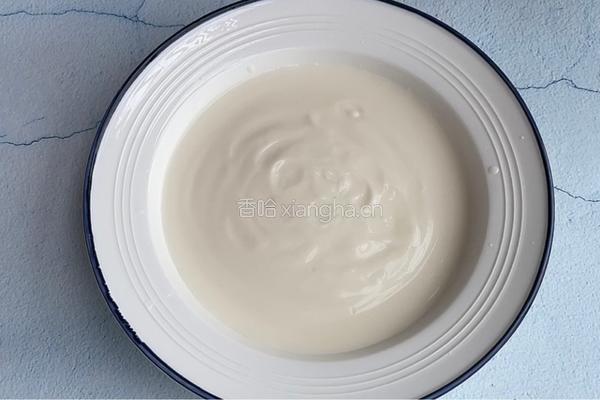 黑芝麻酸奶碗的做法图解2