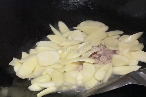 红烧茭白的做法图解4