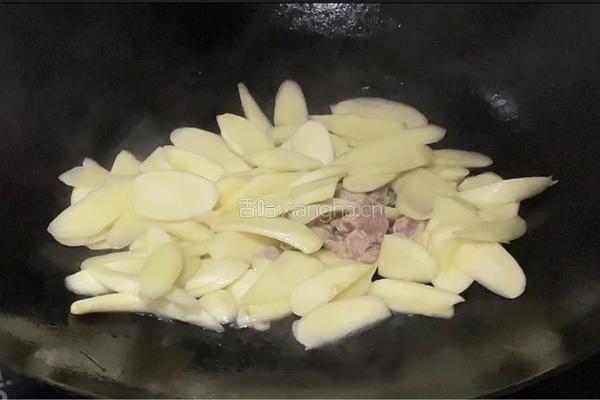 红烧茭白的做法图解5