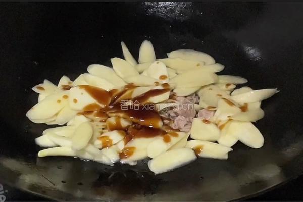 红烧茭白的做法图解6