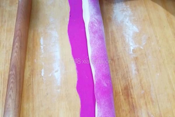 彩色水饺皮的做法图解5