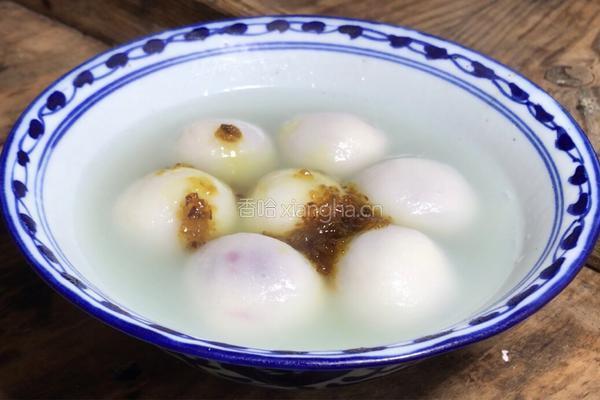 桂花紫薯汤圆的做法图解10