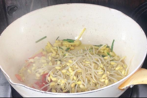 黄豆芽炒肉丝的做法图解8