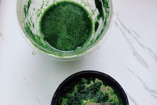 绿色水饺的做法图解1
