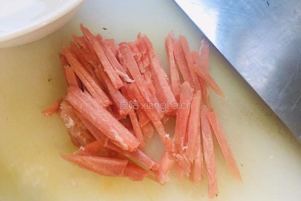 芥菜肉丝汤的做法图解1