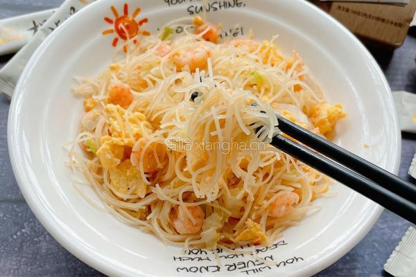 包菜鸡蛋炒粉丝的做法图解16