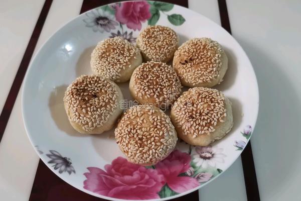芝麻香酥饼的做法图解12