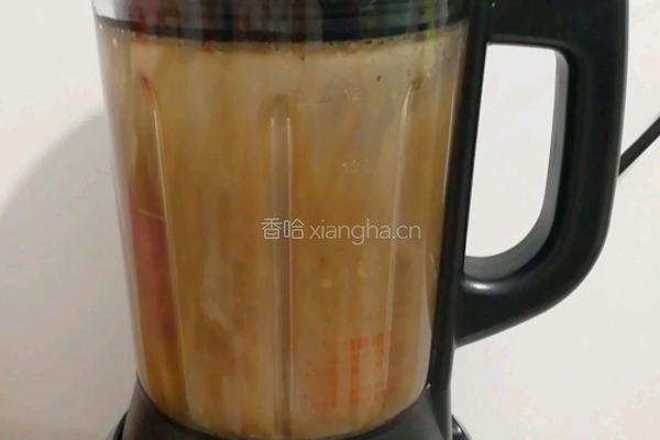 红豆浆的做法图解4
