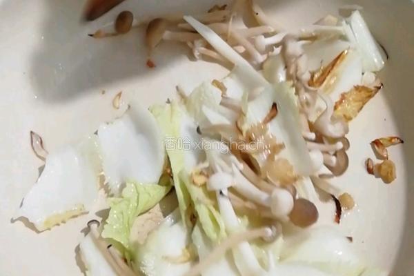 菜汤的做法图解3