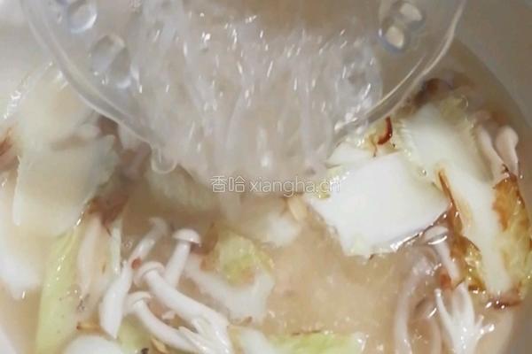 菜汤的做法图解4