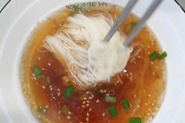 阳春面的做法图解5