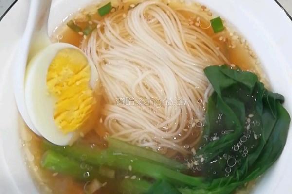 阳春面的做法图解6