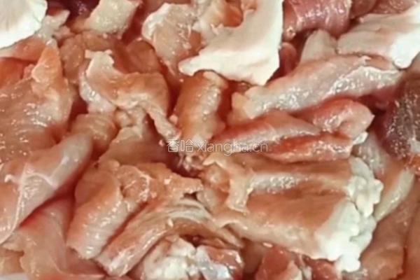 香菇酿肉(蒸菜)的做法图解2