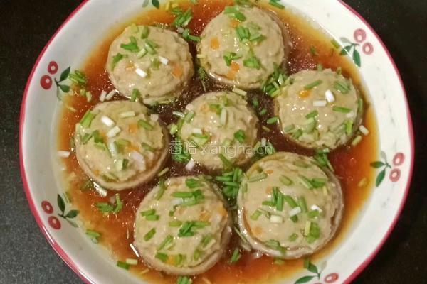 香菇酿肉(蒸菜)的做法图解20