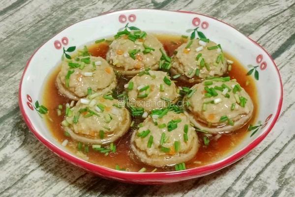 香菇酿肉(蒸菜)的做法图解21
