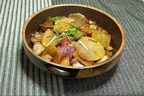 干锅土豆片的做法图解14