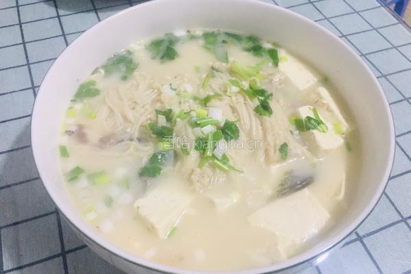 鱼头豆腐汤的做法图解7