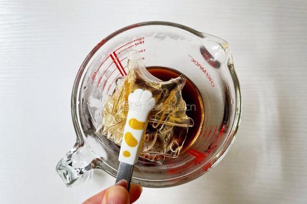 咖啡三色布丁的做法图解4