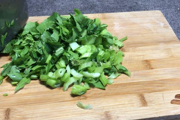 火腿西兰花炒豆渣的做法图解4