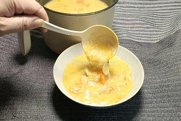百合红薯小米粥的做法图解7