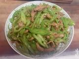 李氏青椒炒肉丝的做法[图]