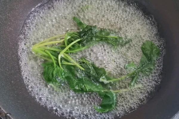 菠菜柳叶馒头的做法图解1