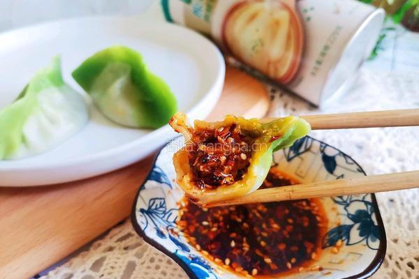 白菜翡翠饺子的做法图解17