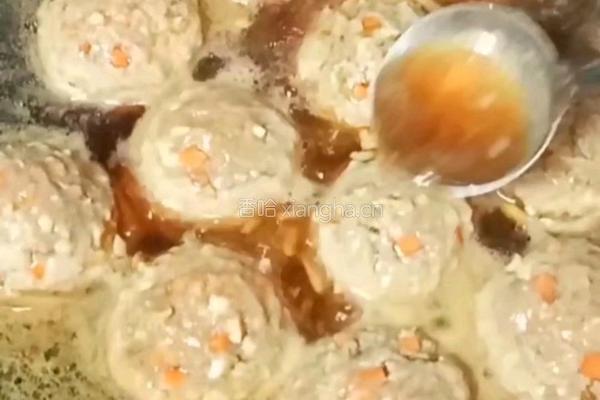 香菇酿肉(炖)的做法图解14