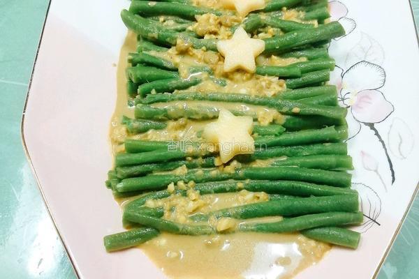 麻酱蒜末拌豇豆的做法图解7