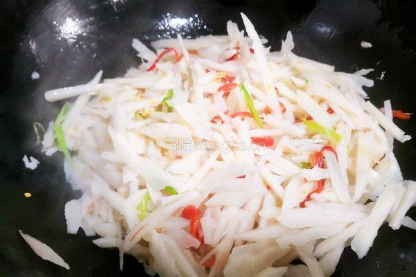 酸辣藕条的做法图解8