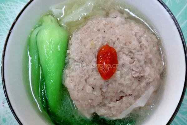 清汤狮子头的做法图解13