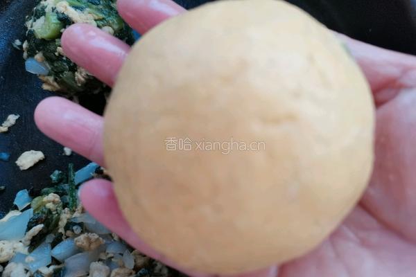 笋叶油渣玉米面团子的做法图解16
