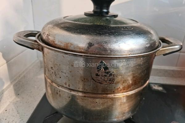 笋叶油渣玉米面团子的做法图解18