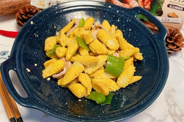 肉片炒玉米笋的做法图解11