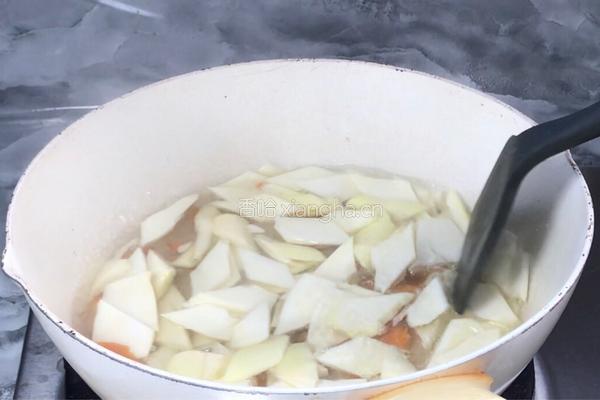 蒜香茭白的做法图解5