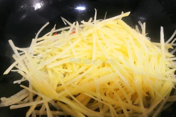 家常土豆丝的做法图解6