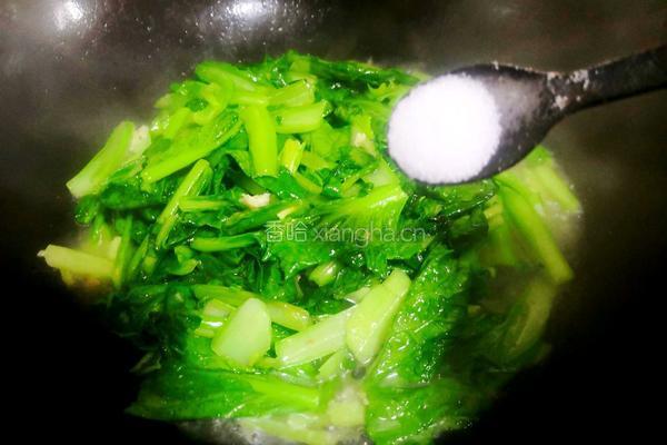 椒香毛白菜的做法图解6