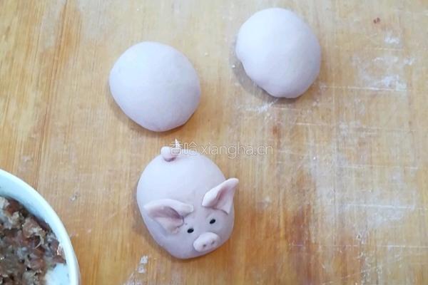 小猪鲜肉包的做法图解6